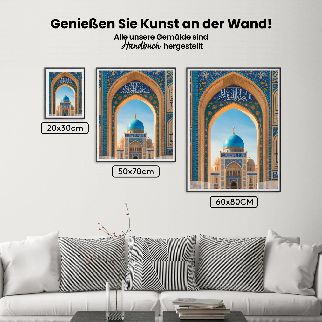 Malen nach Zahlen - Moschee-Schönheit