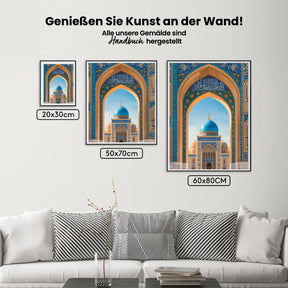 Malen nach Zahlen - Moschee-Schönheit