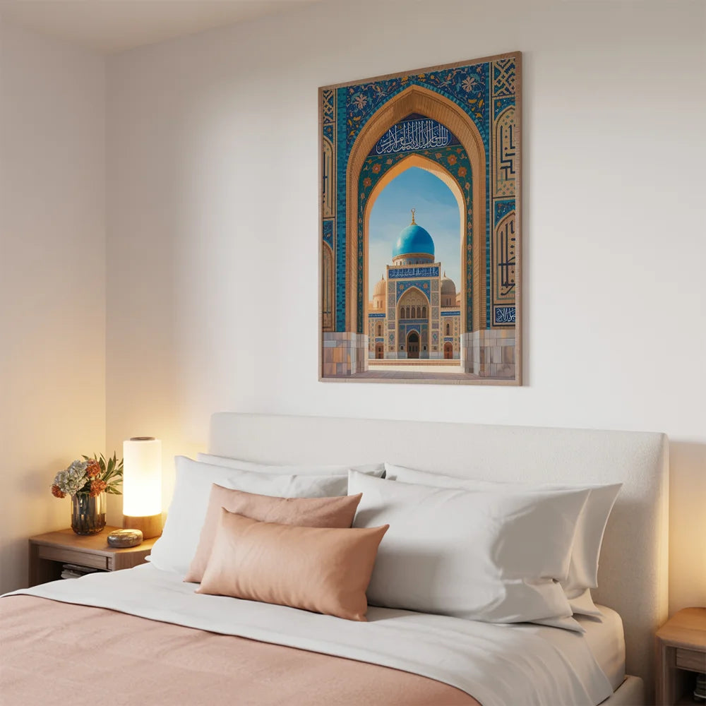 Malen nach Zahlen - Moschee-Schönheit