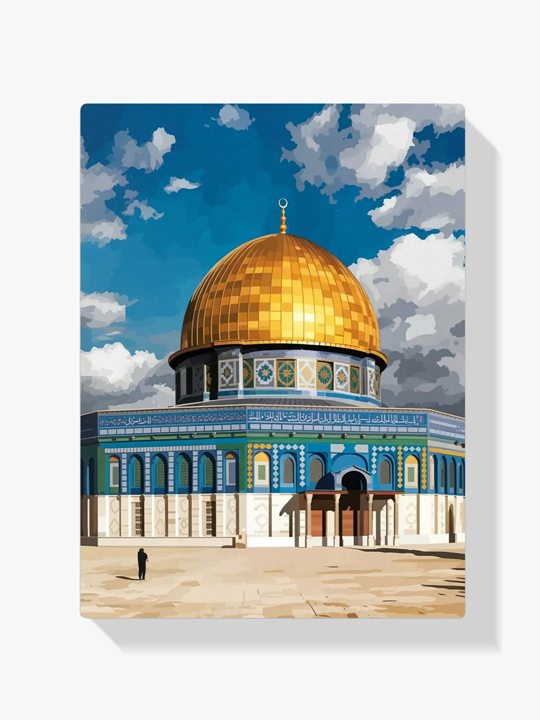 Malen nach Zahlen - Moschee der Hingabe