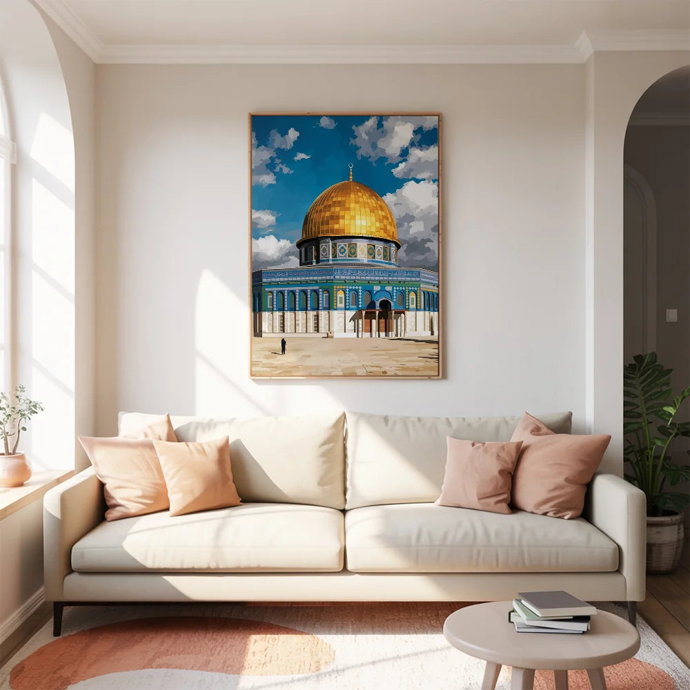 Malen nach Zahlen - Moschee der Hingabe