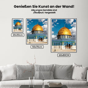 Malen nach Zahlen - Moschee der Hingabe