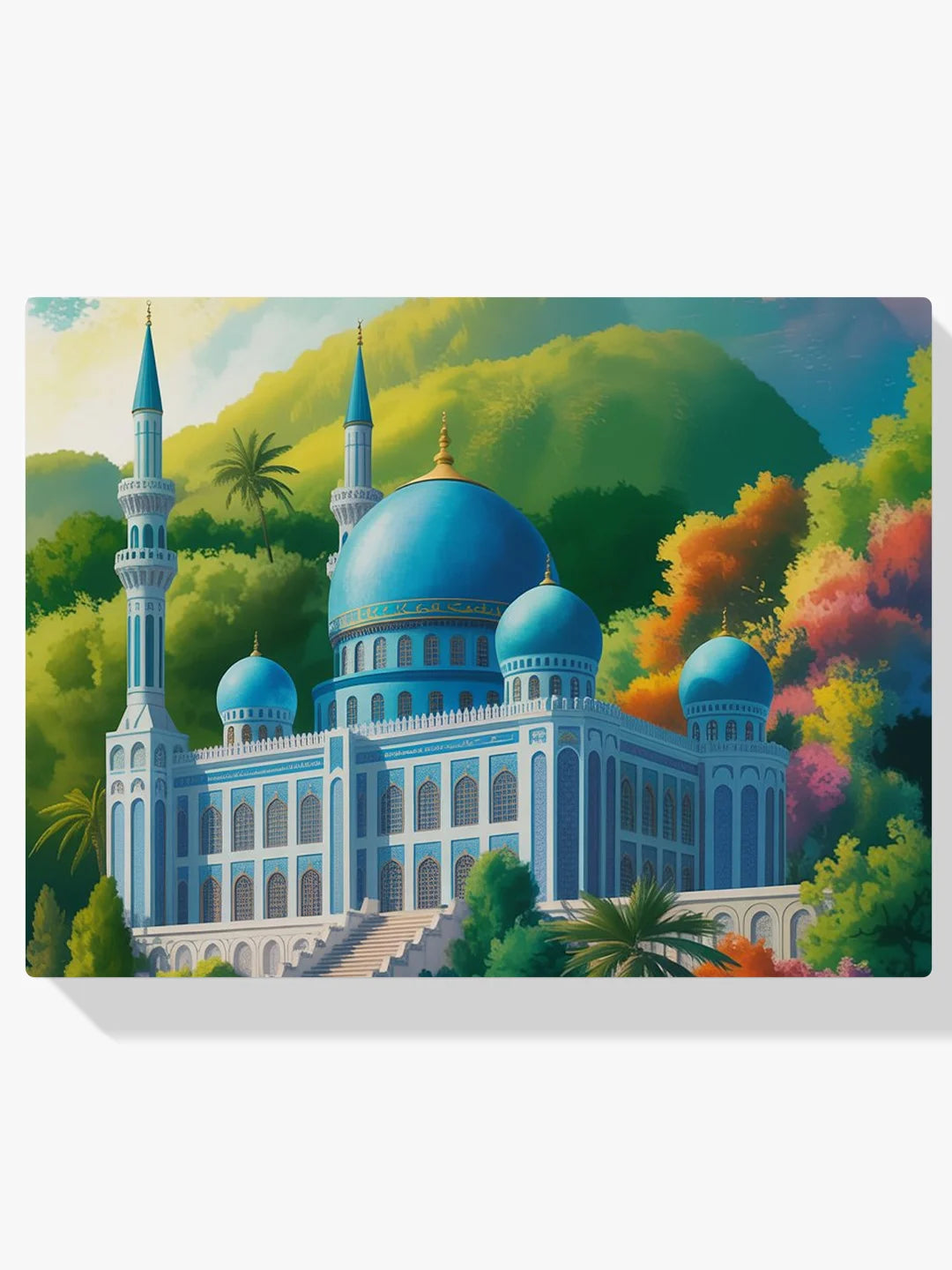 Malen nach Zahlen - Moschee im Paradies