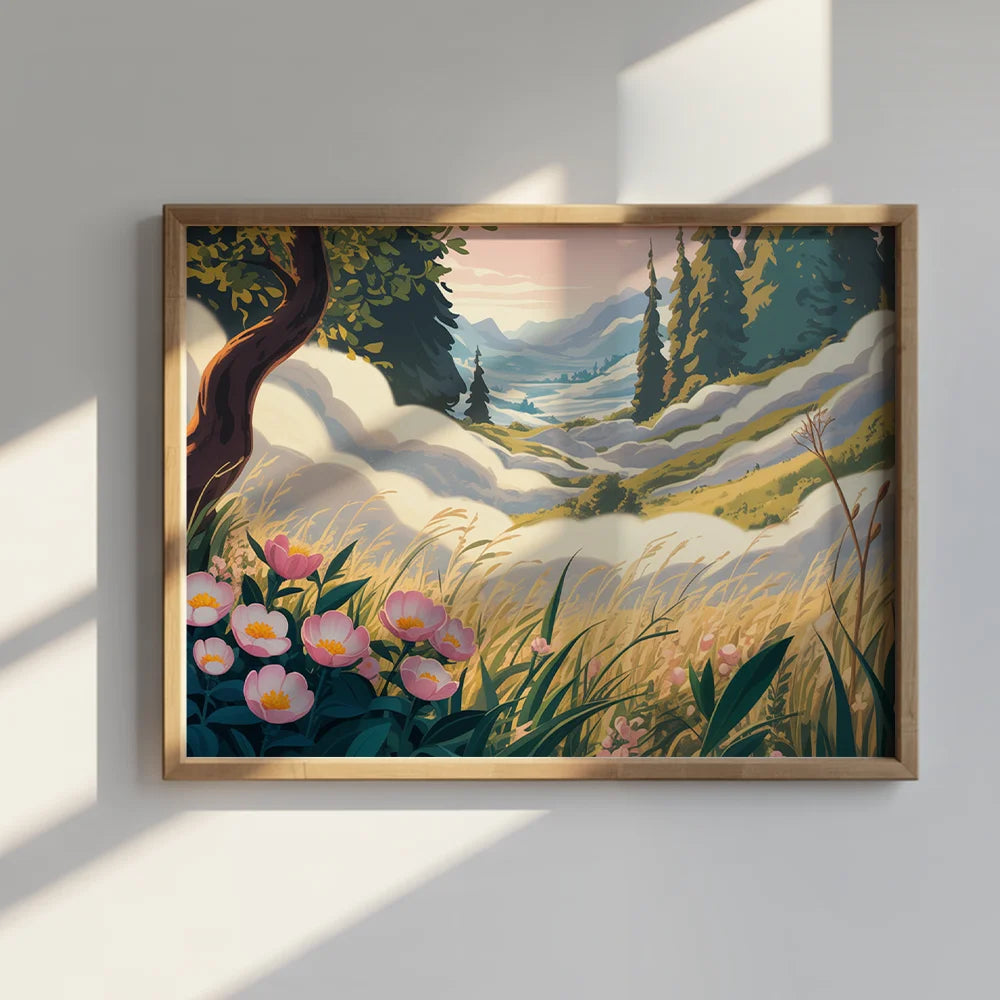 Malen nach Zahlen - Nebelwald