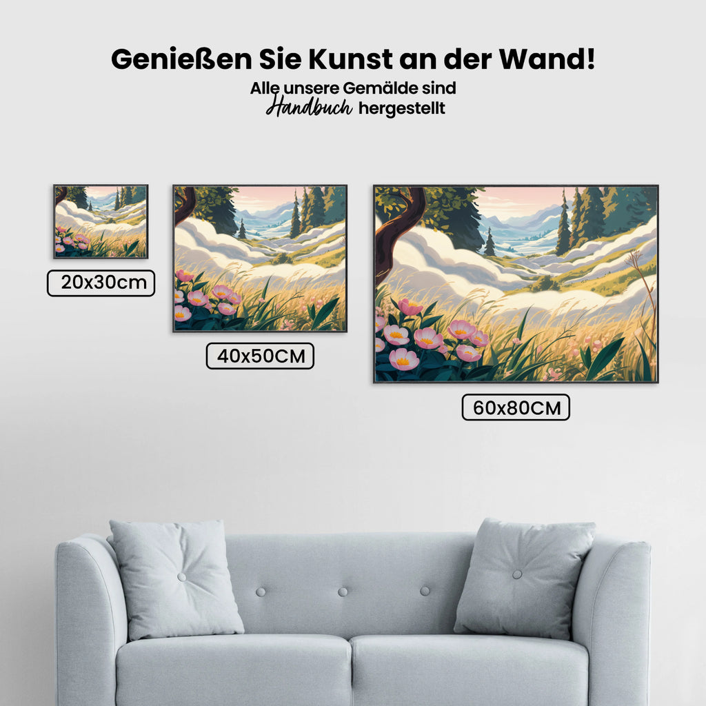 Malen nach Zahlen - Nebelwald
