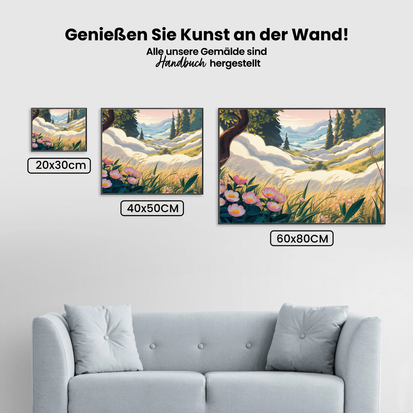 Malen nach Zahlen - Nebelwald