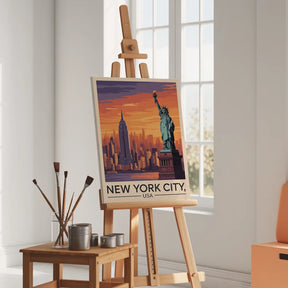 Malen nach Zahlen - New York City, USA