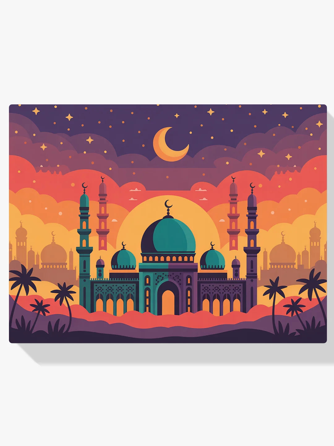 Malen nach Zahlen - Prächtige Moschee