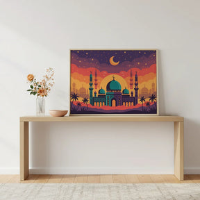 Malen nach Zahlen - Prächtige Moschee