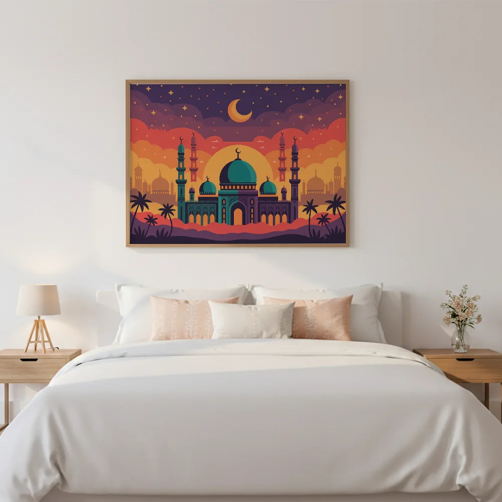 Malen nach Zahlen - Prächtige Moschee