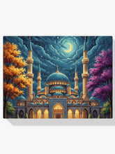 Malen nach Zahlen - Regnerische Moschee