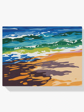 Malen nach Zahlen - Schatten im Sand