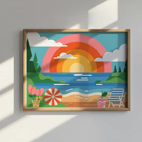 Malen nach Zahlen - Sommer auf Vinyl