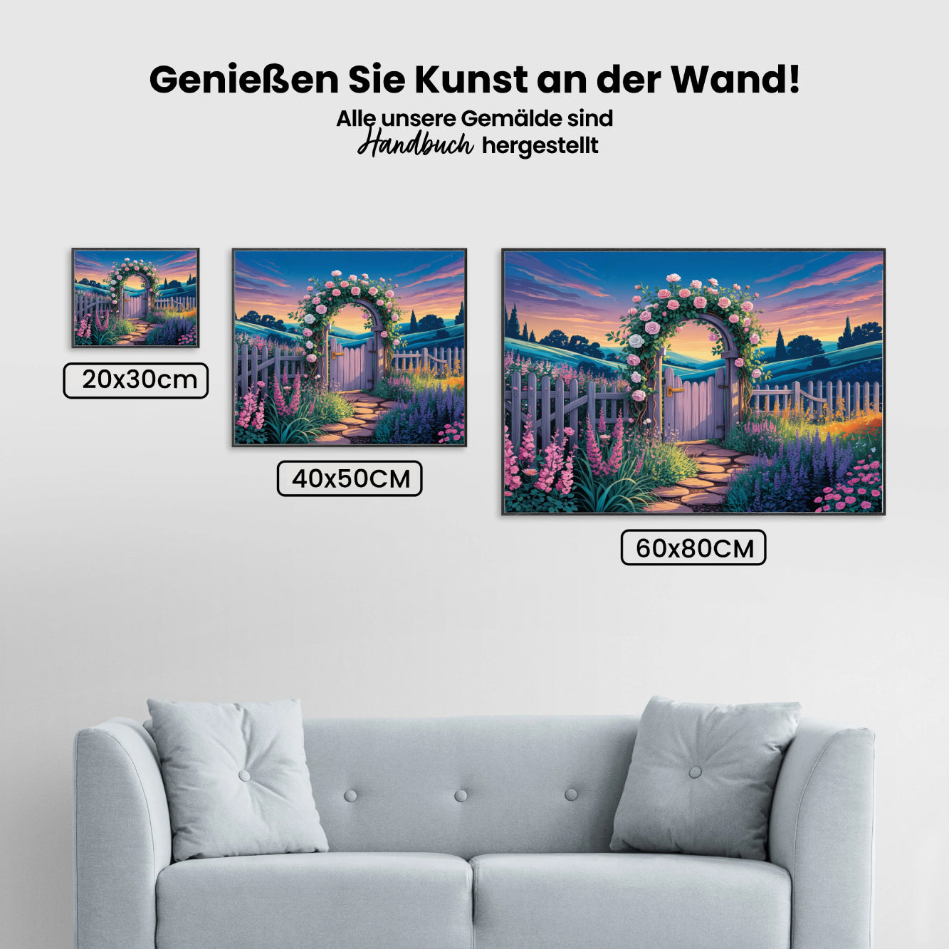 Malen nach Zahlen - Sommerpflaster