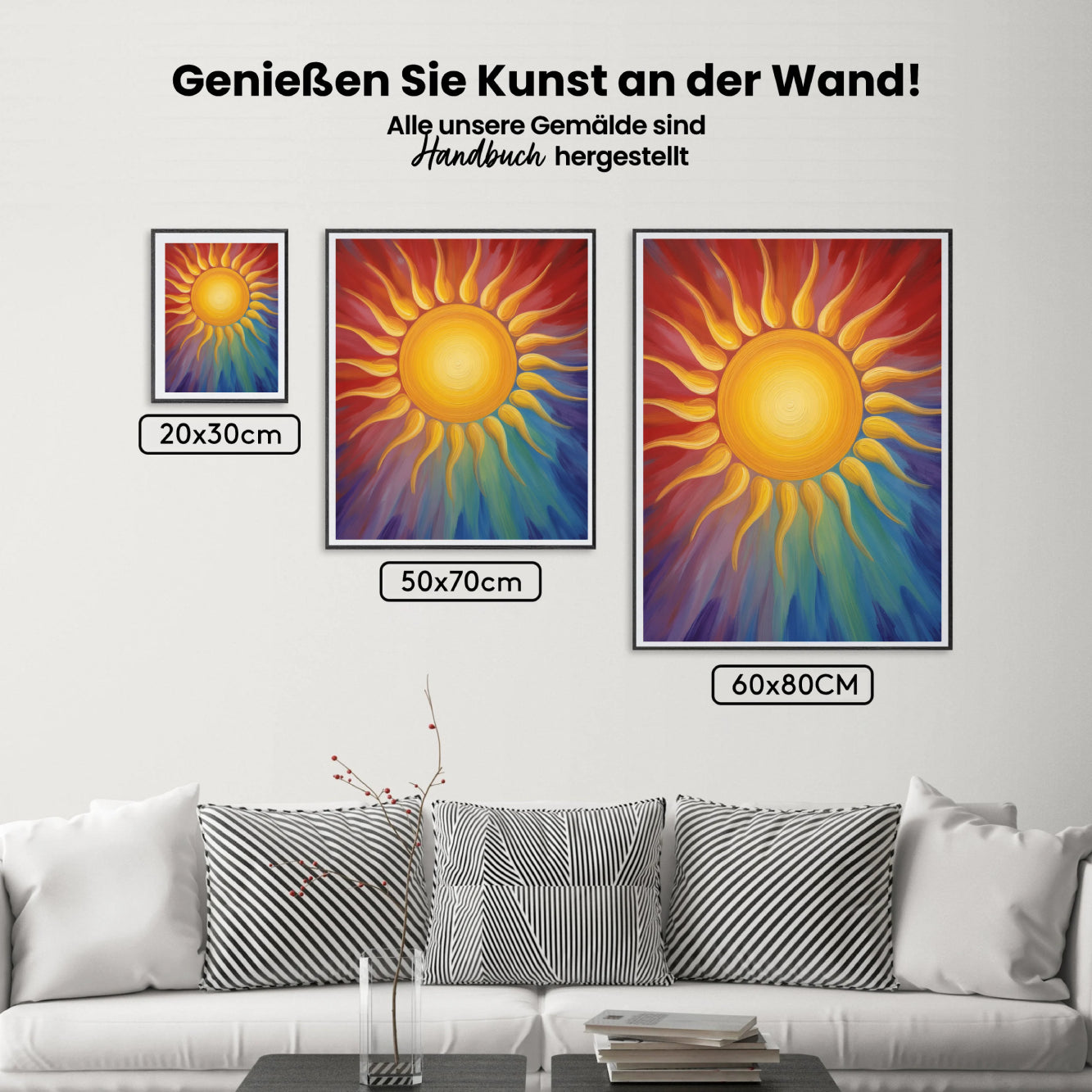 Malen nach Zahlen - Sonnenfarbe