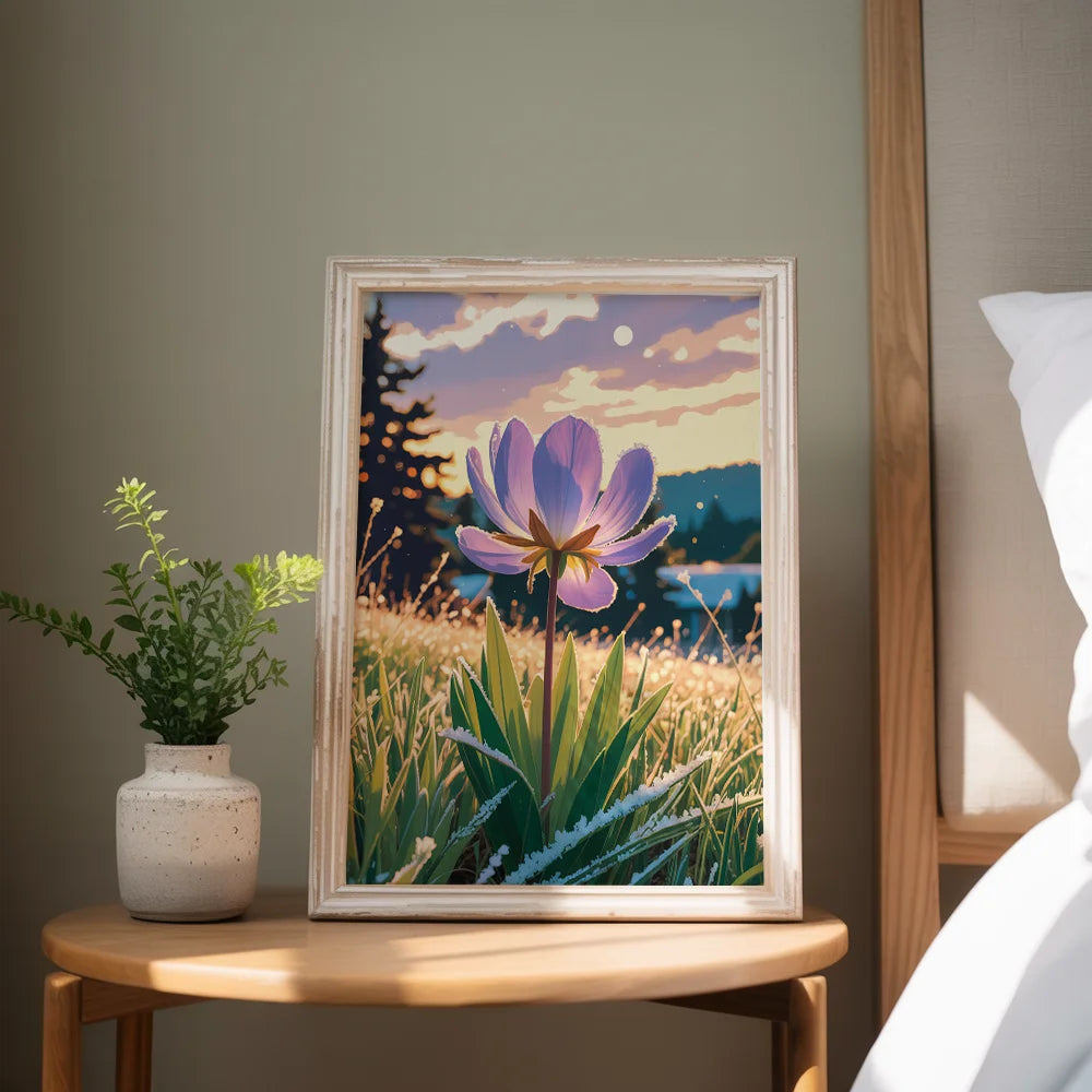 Malen nach Zahlen - Sonnenwendeblüte