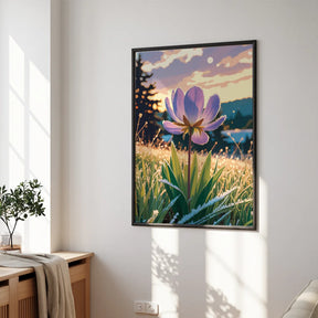 Malen nach Zahlen - Sonnenwendeblüte