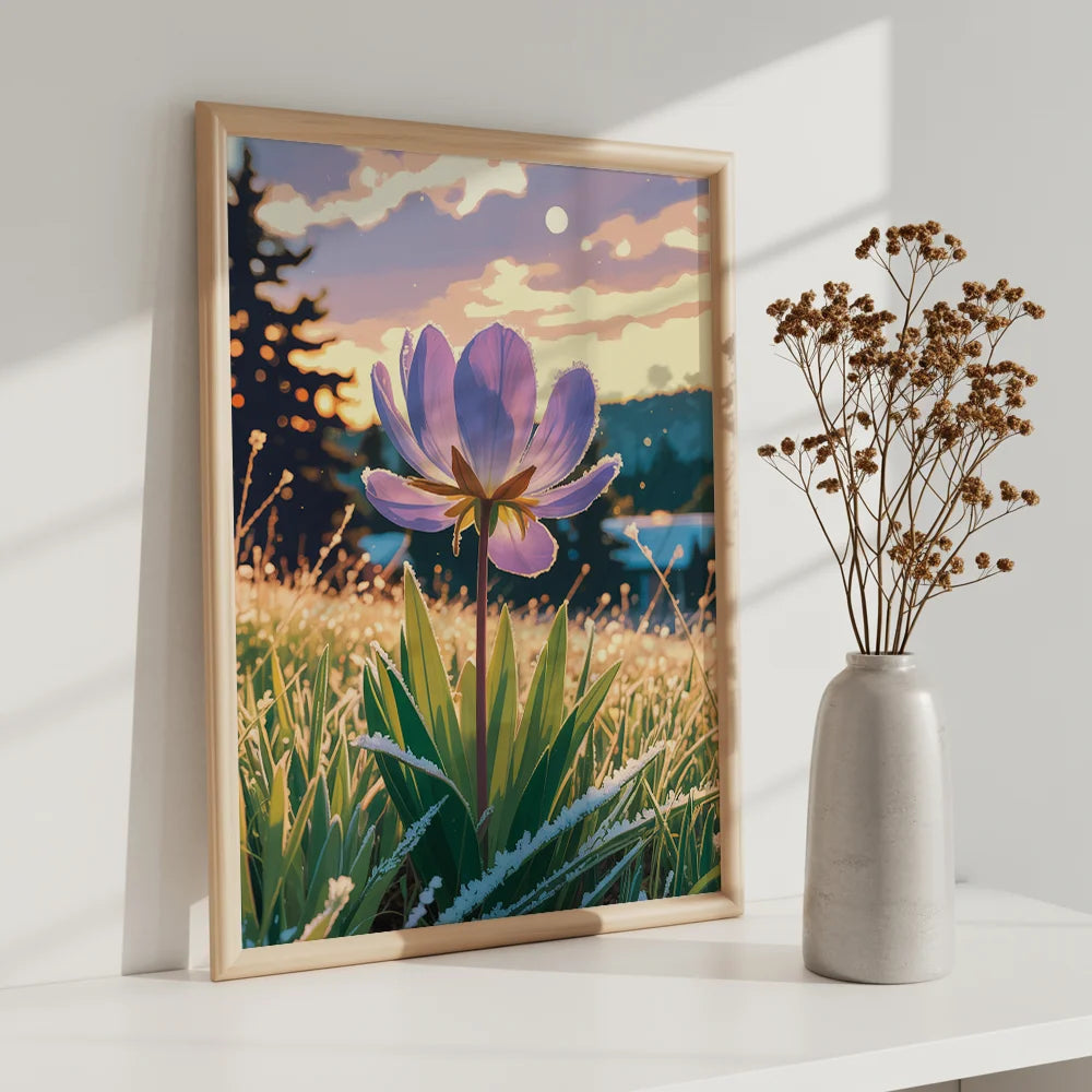 Malen nach Zahlen - Sonnenwendeblüte