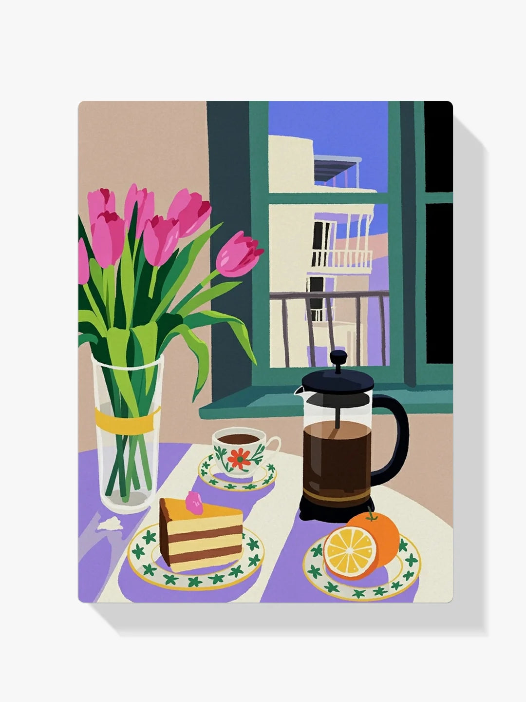 Malen nach Zahlen - Stadtcafé