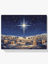 Malen nach Zahlen - Sternennacht über Bethlehem