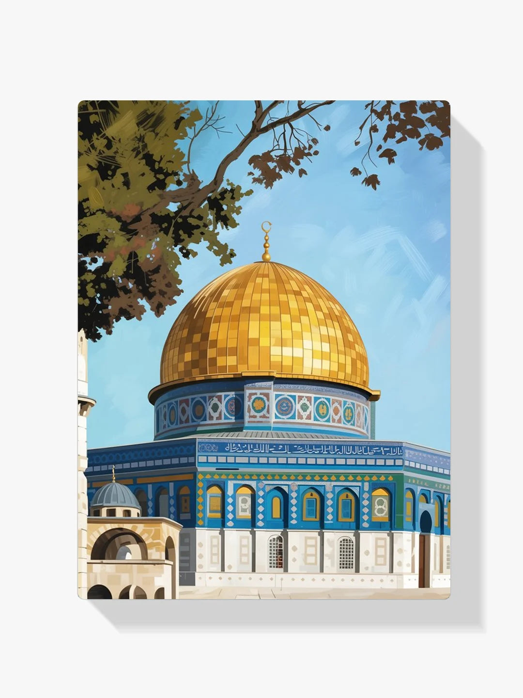 Malen nach Zahlen - Strahlende Moschee