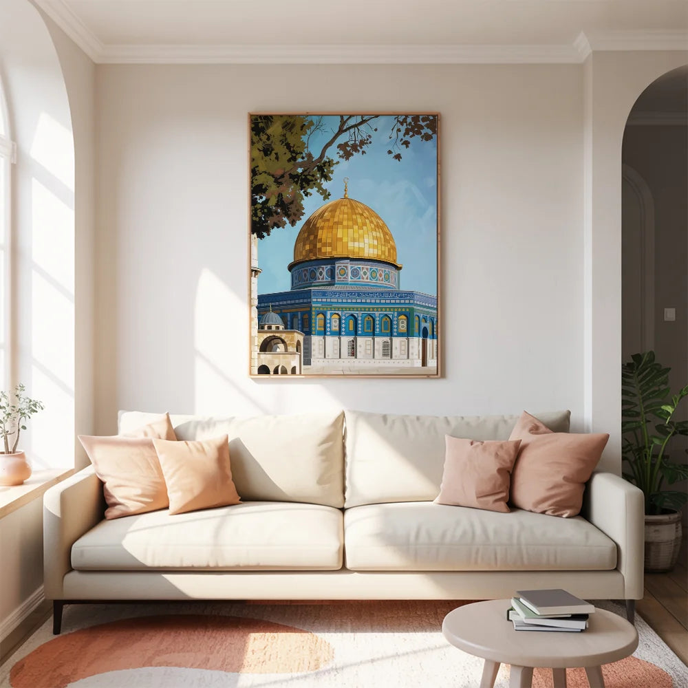 Malen nach Zahlen - Strahlende Moschee