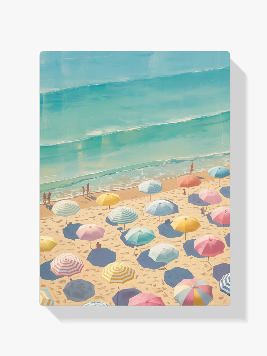 Malen nach Zahlen - Strandschirme