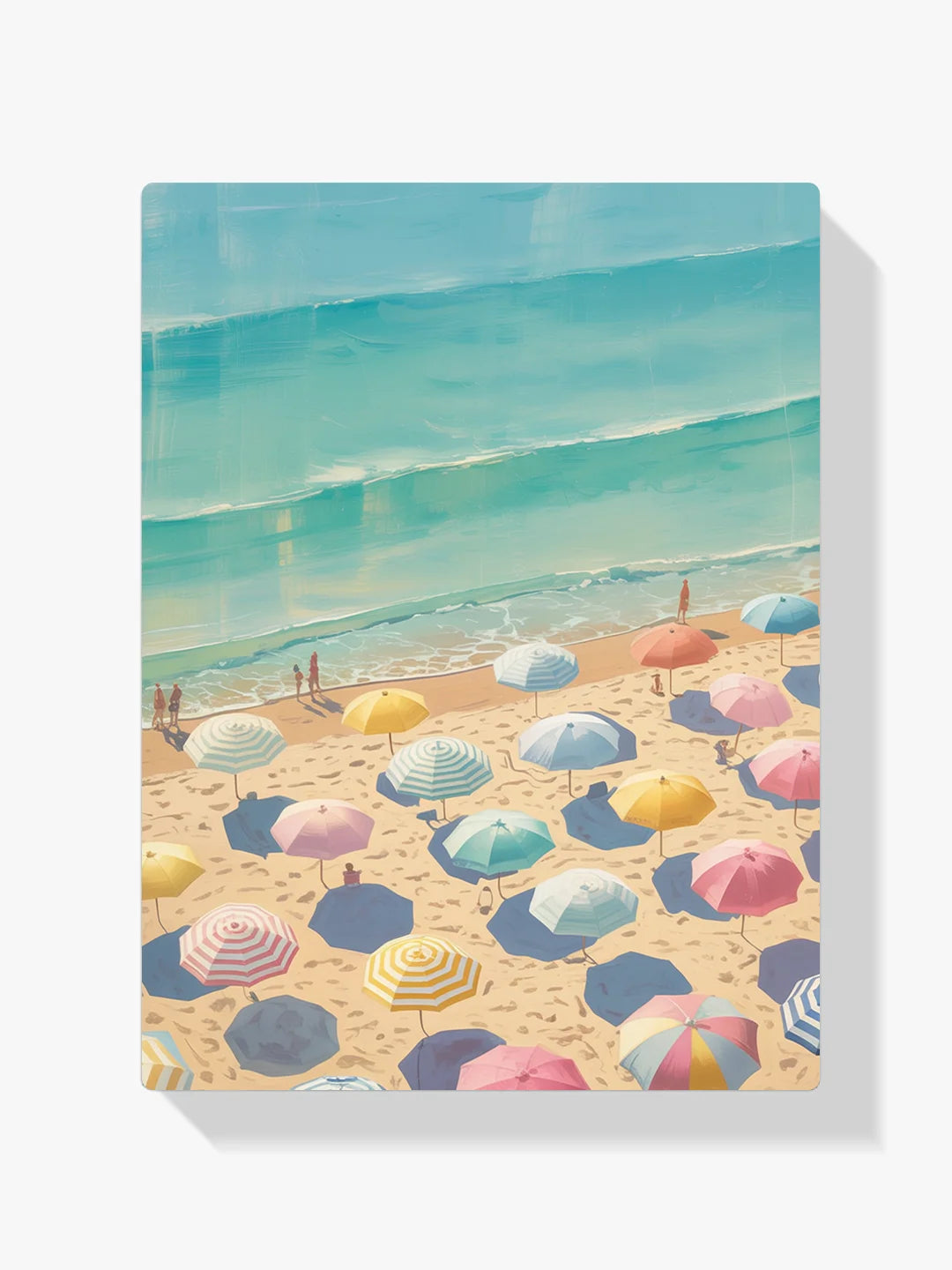 Malen nach Zahlen - Strandschirme