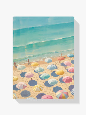 Malen nach Zahlen - Strandschirme