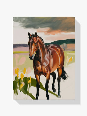 Malen nach Zahlen - Vintage-Pferd