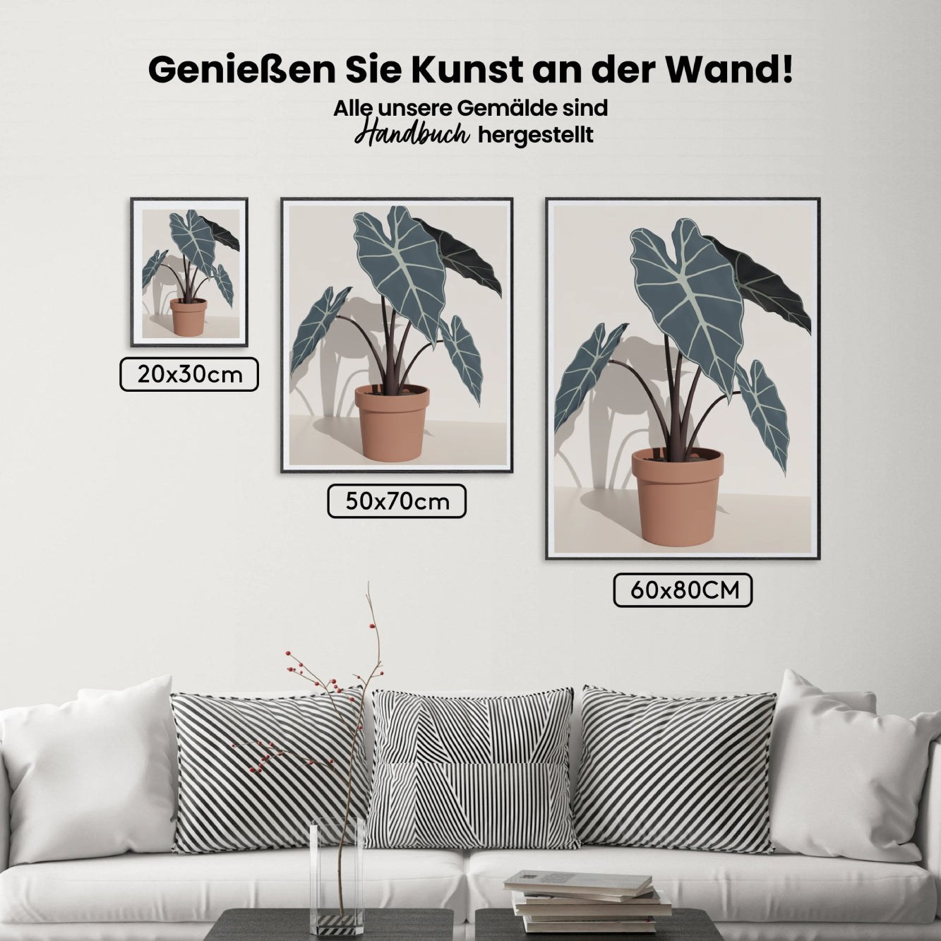 Malen nach Zahlen - Vintage-Pflanze Botanisch