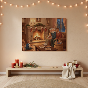 Malen nach Zahlen - Gemeinsam am Feuer