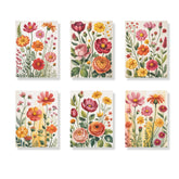 Malen nach Zahlen - 6 Mini-Gemälde | Botanische Harmonie-Set