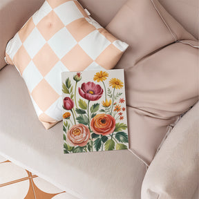 Malen nach Zahlen - 6 Mini-Gemälde | Botanische Harmonie-Set