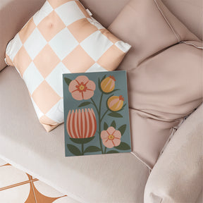 Malen nach Zahlen - 6 Mini-Gemälde | Retro-Garten-Set