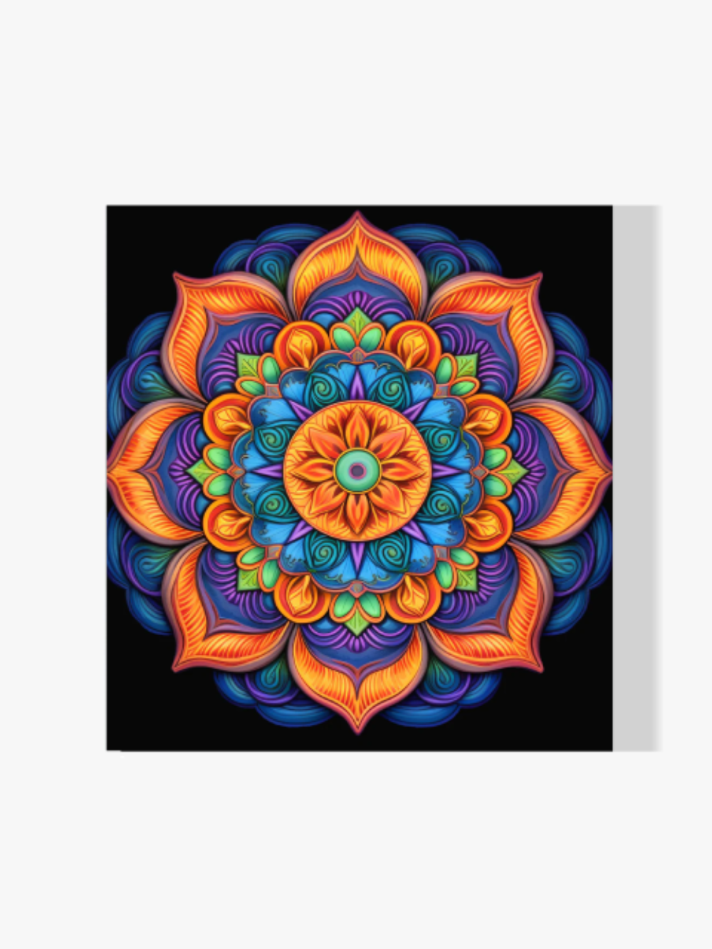 Mandala - Malen nach Zahlen
