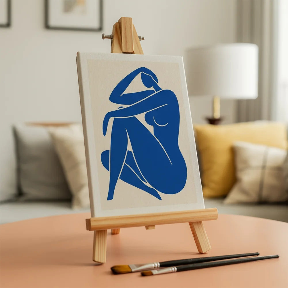 Malen nach Zahlen - 6 Mini-Gemälde | Moderner Matisse