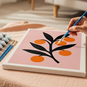 Malen nach Zahlen - 6 Mini-Gemälde | Moderner Matisse