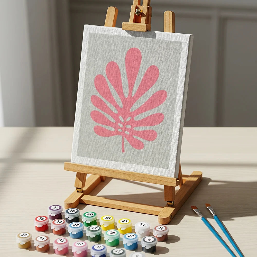 Malen nach Zahlen - 6 Mini-Gemälde | Moderner Matisse