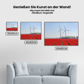 Niederländischer Sommer - Malen nach Zahlen