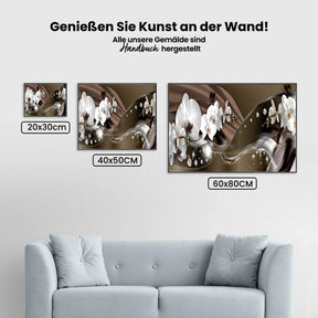 Orchidee XL - Malen nach Zahlen
