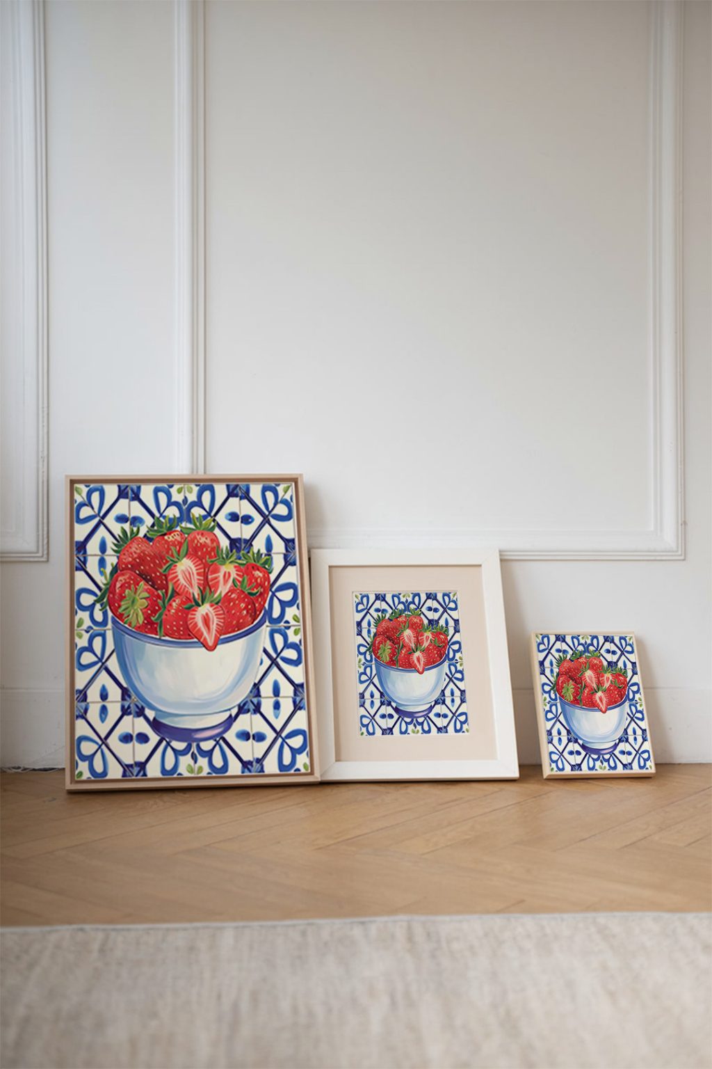 Malen nach Zahlen - 6 Mini-Gemälde | Klassischer Obst Set
