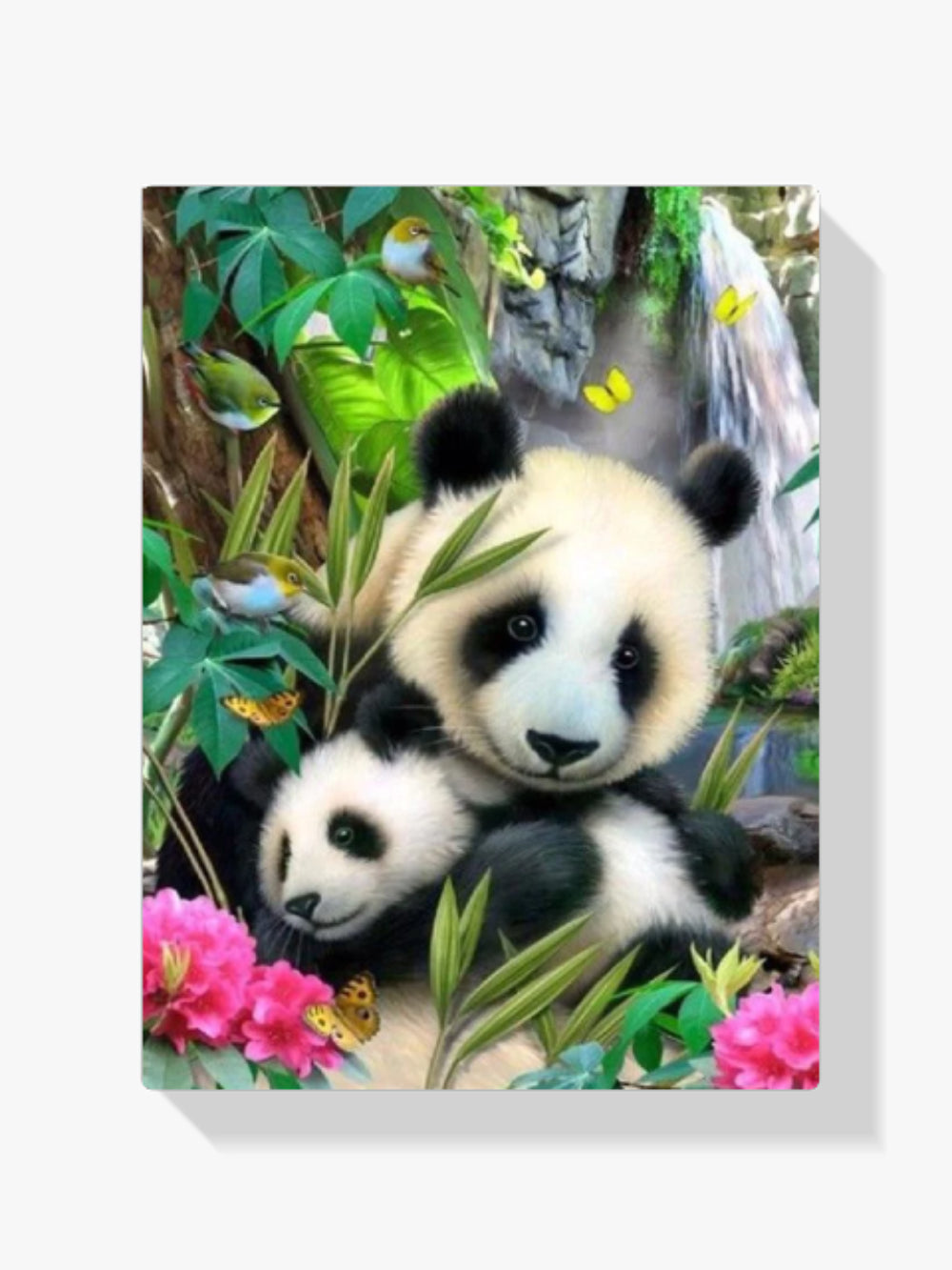 Pandabär - Malen nach Zahlen