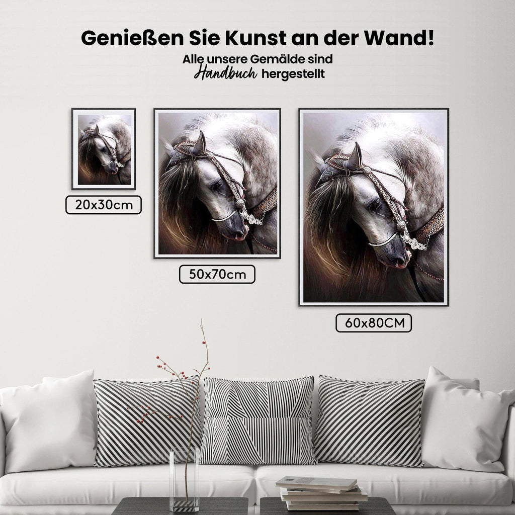 Pferd - Malen nach Zahlen