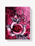 Rosa Rose - Malen nach Zahlen