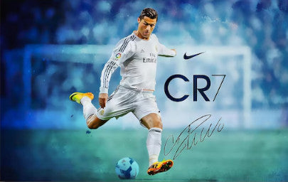 Cristiano Ronaldo - Malen nach Zahlen