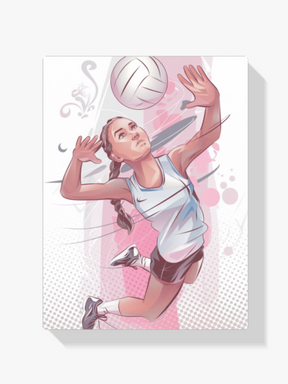 Malen nach Zahlen - Volleybal