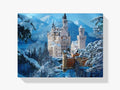 Schloss Winter - Malen nach Zahlen