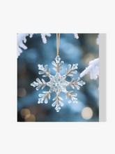 Schneeflocke - Malen nach Zahlen