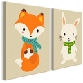 Fuchs und Häschen